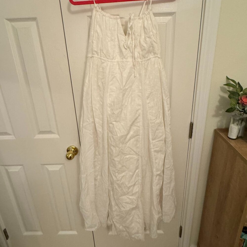 Lulus Large White Maxi Dress